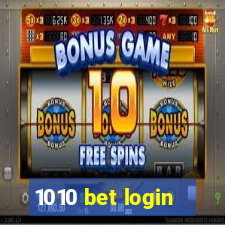 1010 bet login